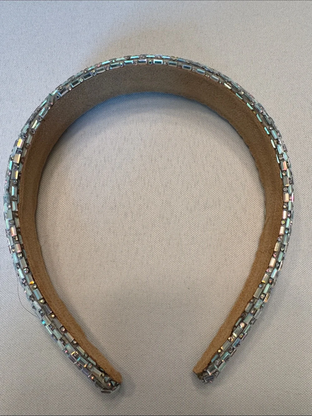 Beaded Iridescent Crystal Headband - Women Accessories